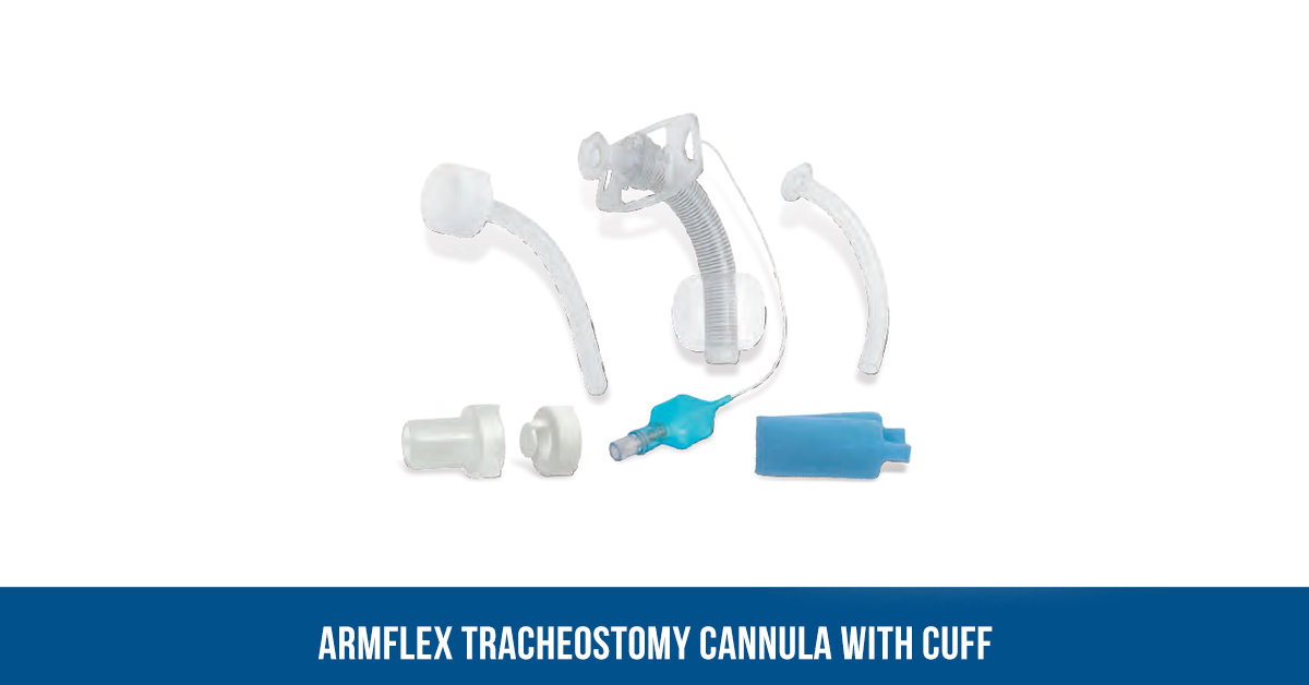 ARMFLEX TRACHEOSTOMY CANNULA WITH CUFF