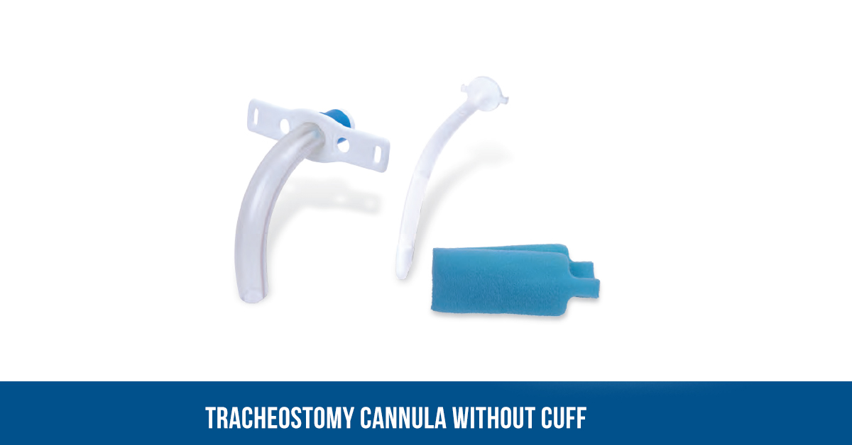 TRACHEOSTOMY CANNULA WITHOUT CUFF